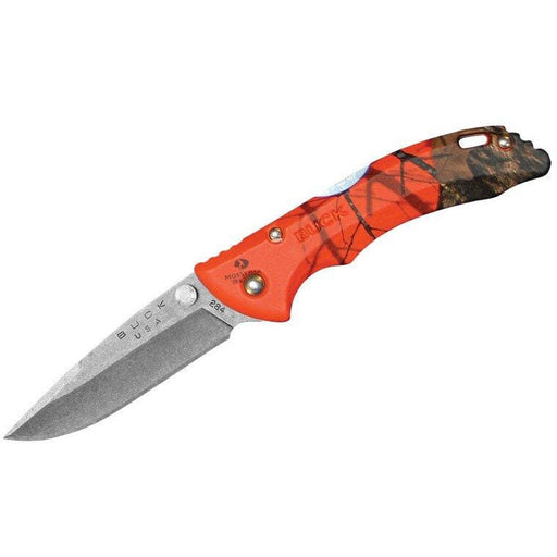 Buck knives Folding Knife Buck Bantam BBW  Mossy Oak Blaze Orange Camo 3284CMS9-B