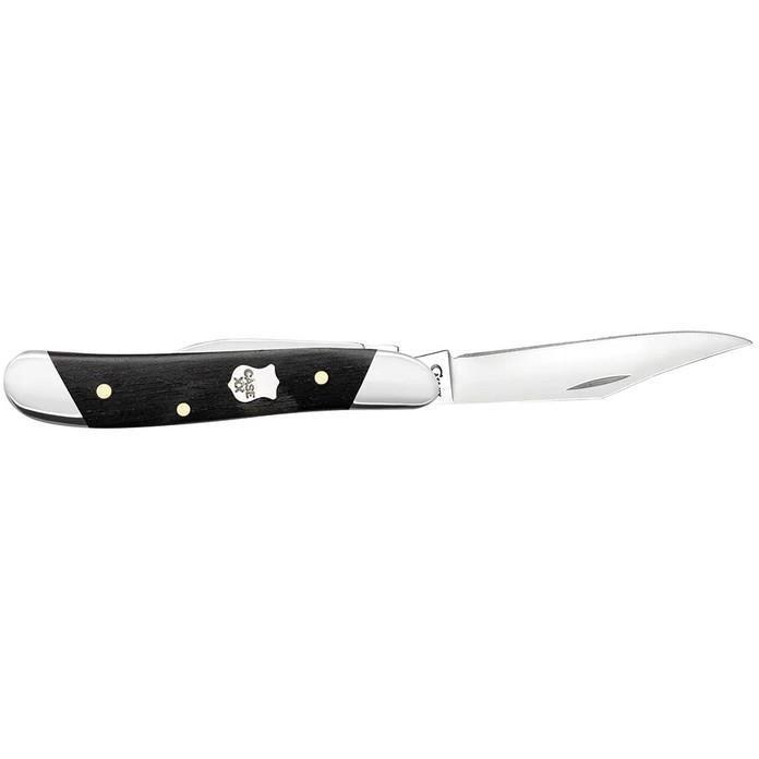 Case Cutlery Folding Knife CASE XX™ Smooth Ebony Wood Peanut Stainless Knife