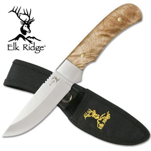 Elk Ridge Hunting Knife Elk Ridge ER-107 FIXED BLADE KNIFE 8" OVERALL