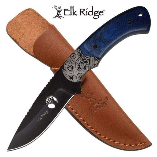 Mastercutlery Hunting Knife ELK RIDGE ER-200-09BL FIXED BLADE KNIFE