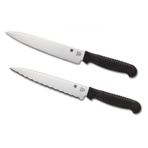 Spyderco Kitchen Knife Utility Knife 6.5" Polypropylene Black K04BK Plain edge only