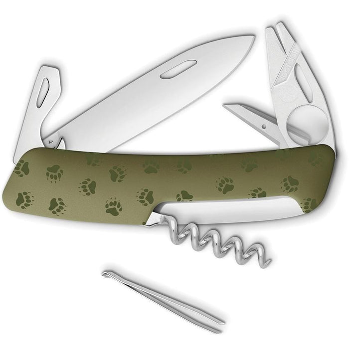 Swiza Folding Knife Swiza TT03 Olive Bear